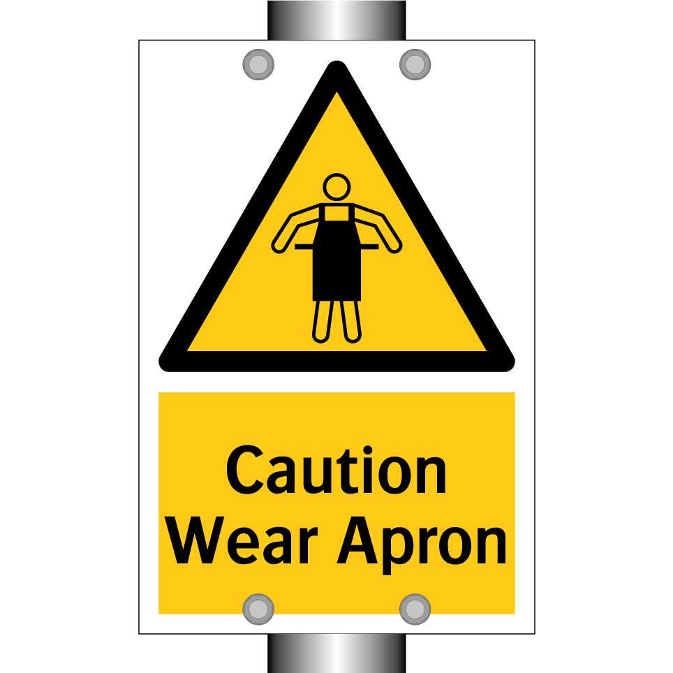 Caution Wear Apron
