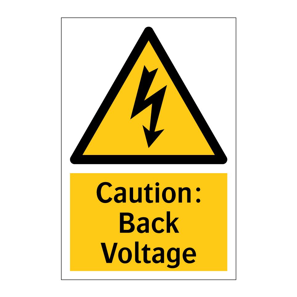 Caution: Back Voltage