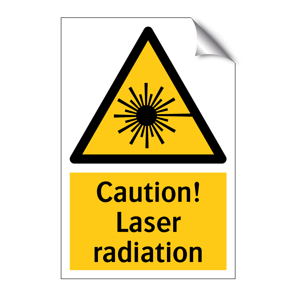Caution! Laser radiation