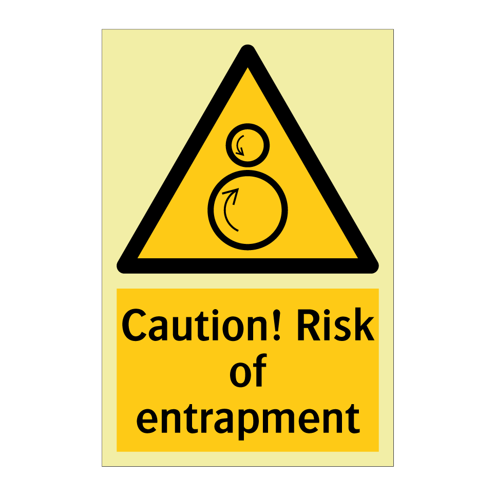 Caution! Risk of entrapment