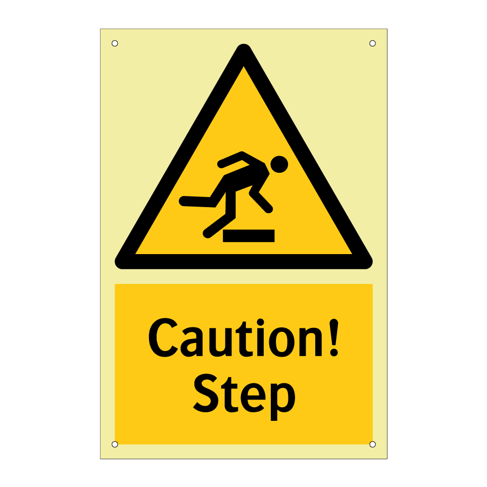 Caution! Step