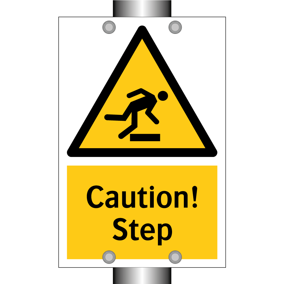 Caution! Step