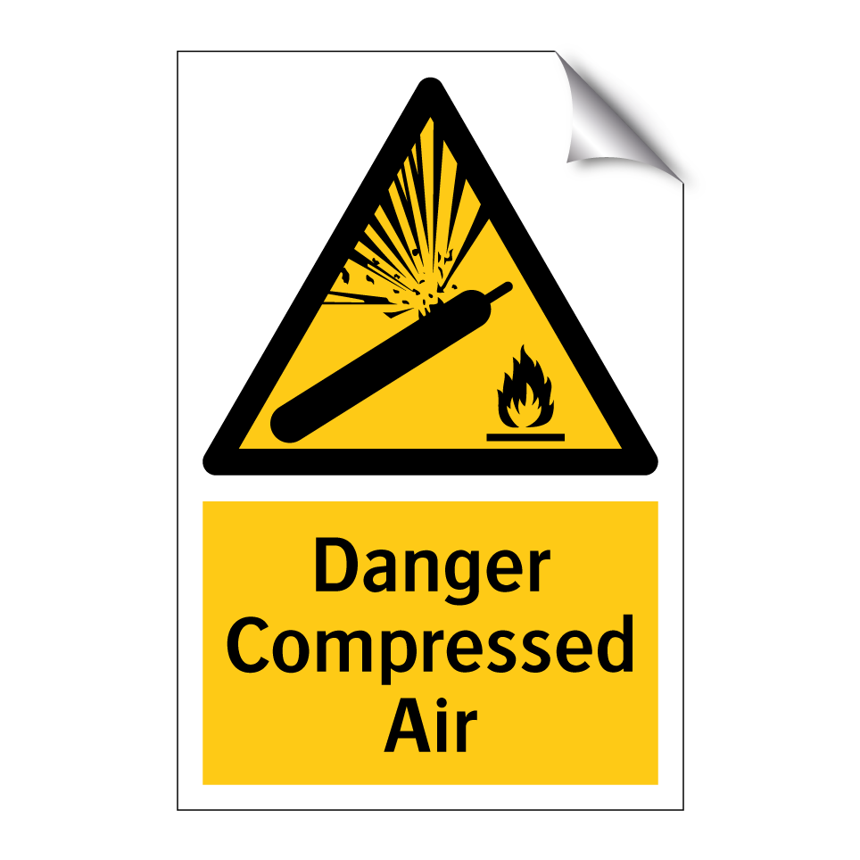 Danger Compressed Air