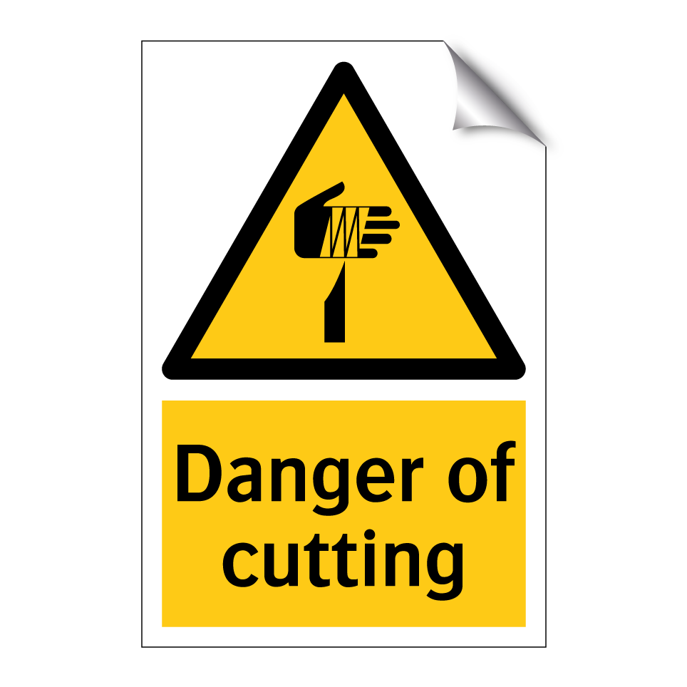 Danger of cutting