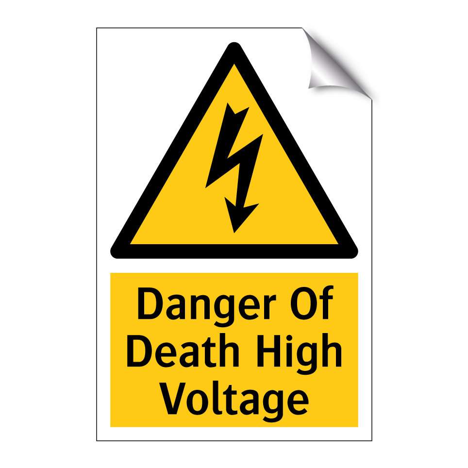 Danger Of Death High Voltage