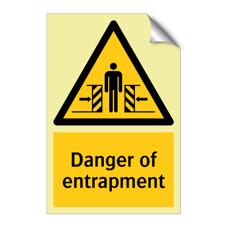 Danger of entrapment