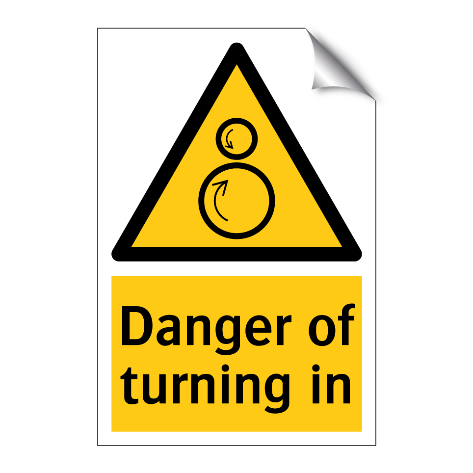 Danger of turning in