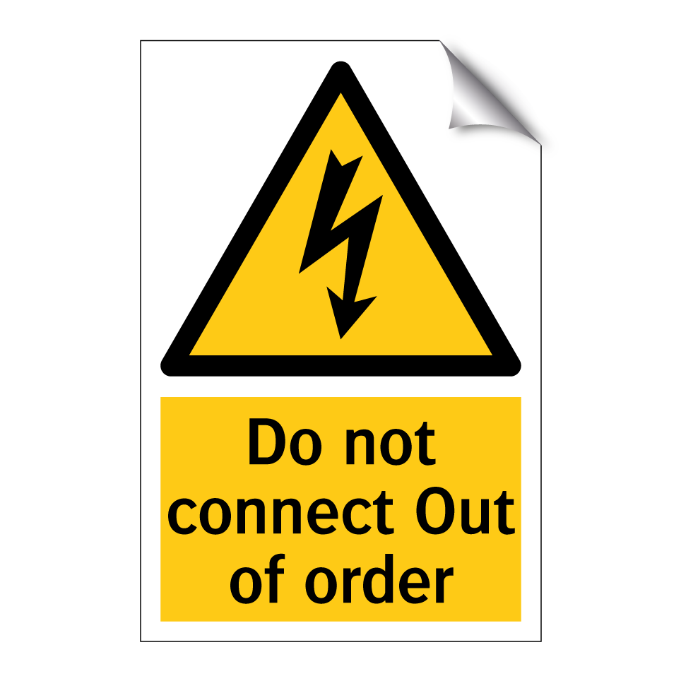 Do not connect Out of order