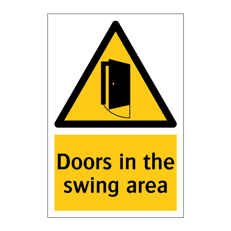 Doors in the swing area