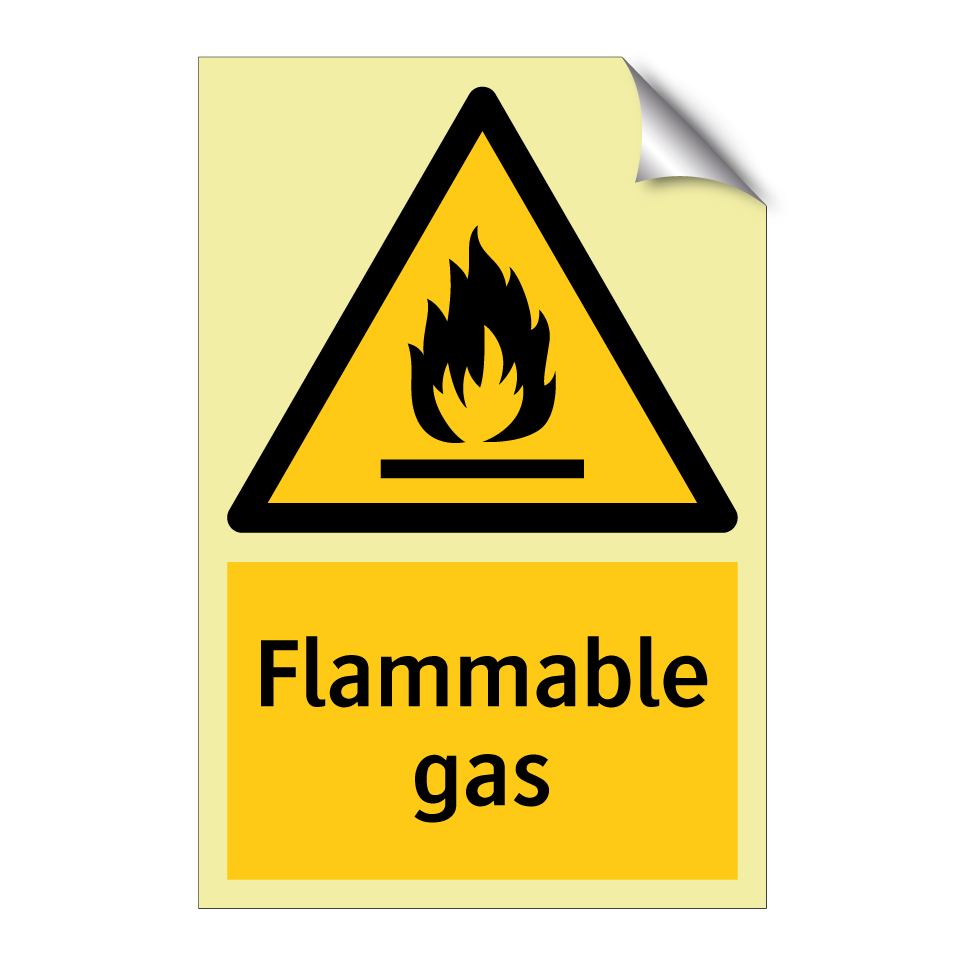Flammable gas