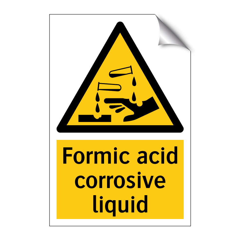 Formic acid corrosive liquid