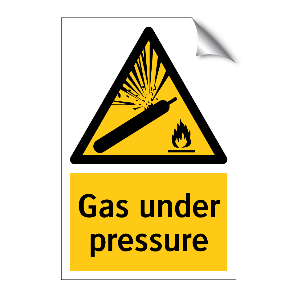 Gas under pressure