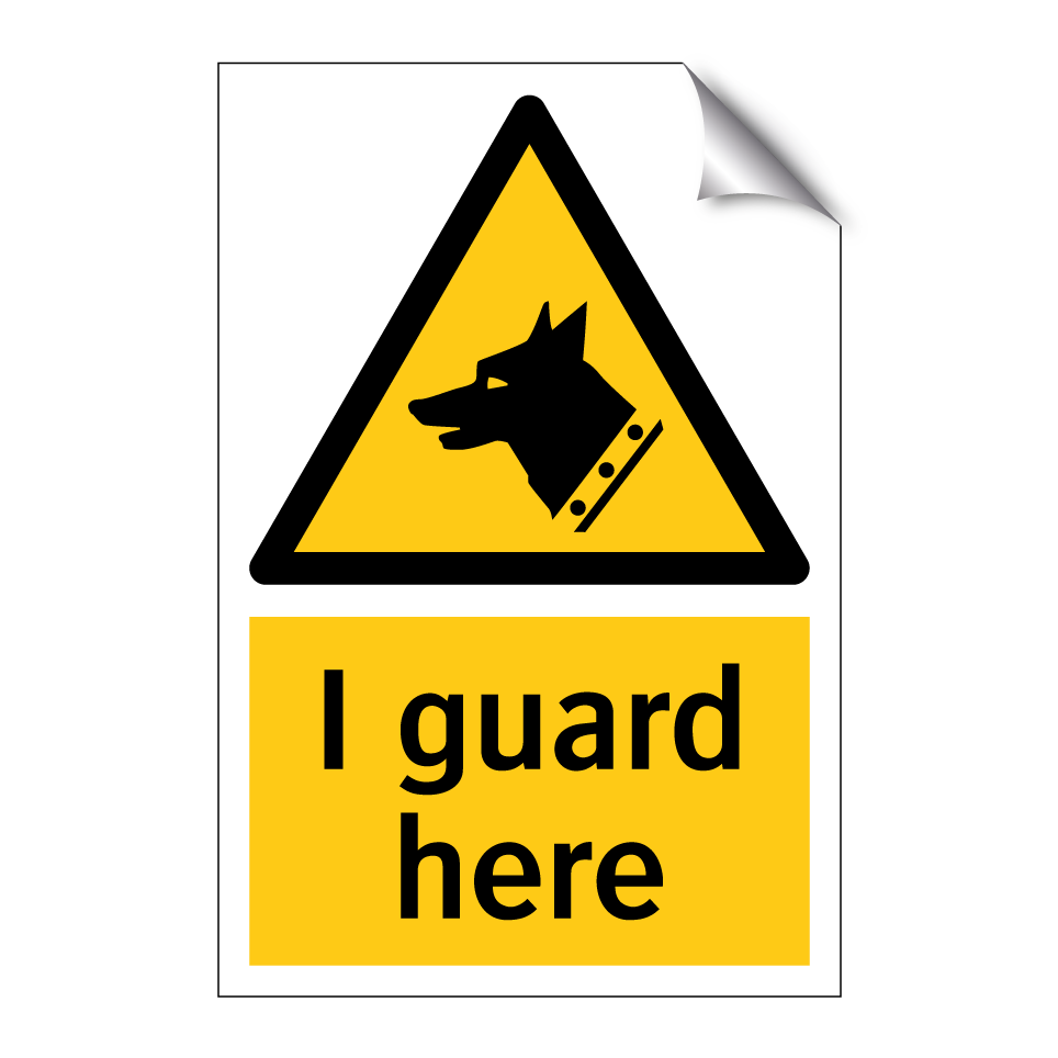 I guard here