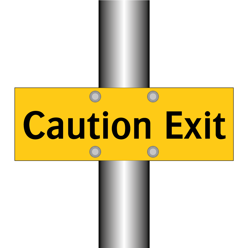 Caution Exit