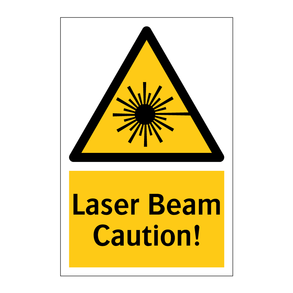 Laser Beam Caution!
