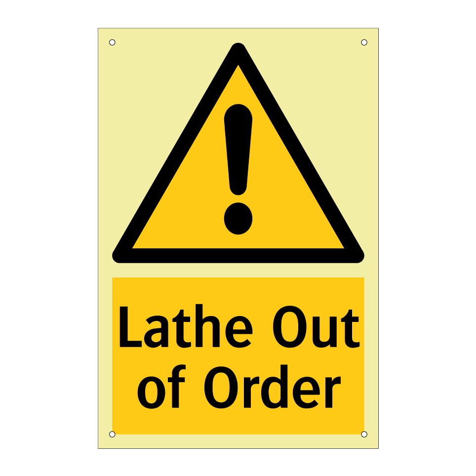 Lathe Out of Order
