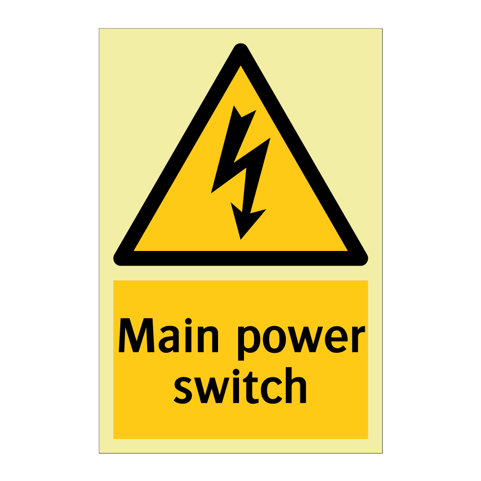 Main power switch