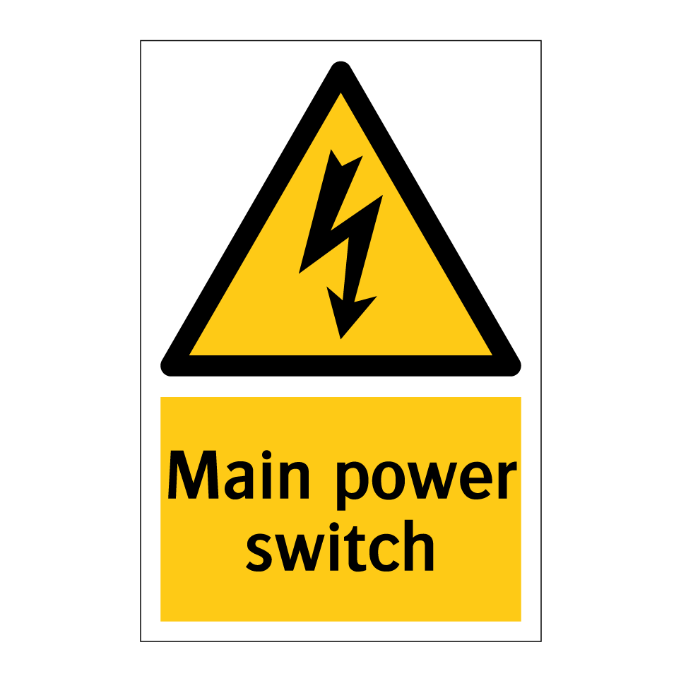 Main power switch