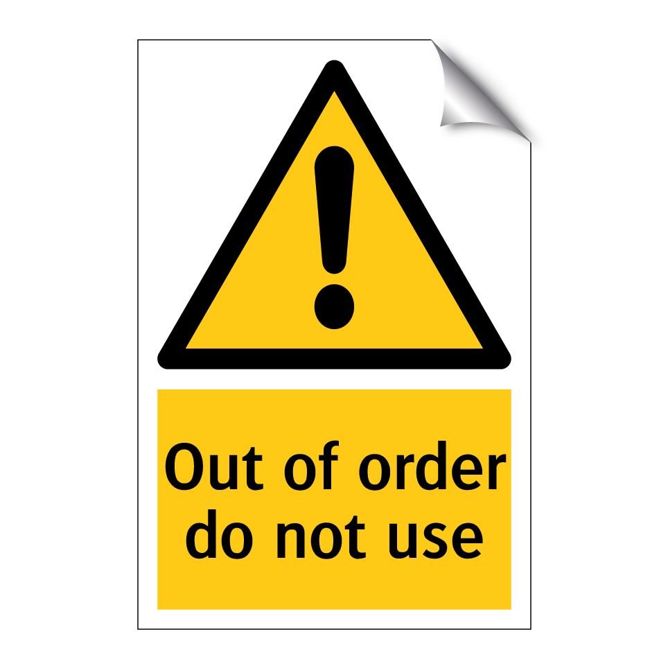 Out of order do not use