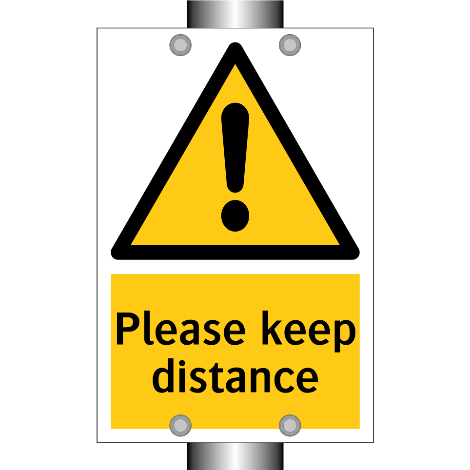 Please keep distance