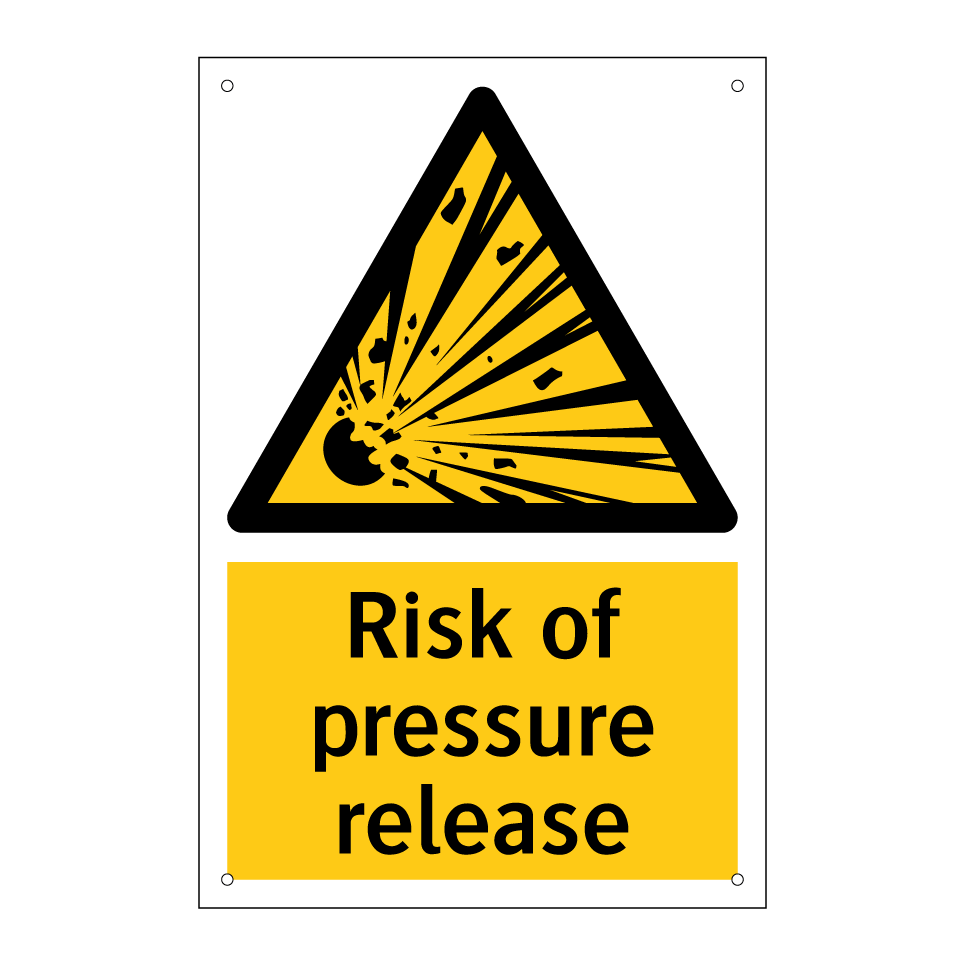 Risk of pressure release