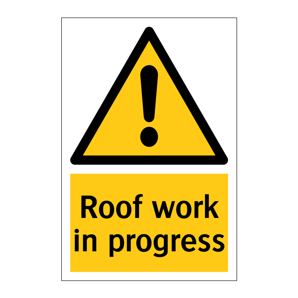 Roof work in progress