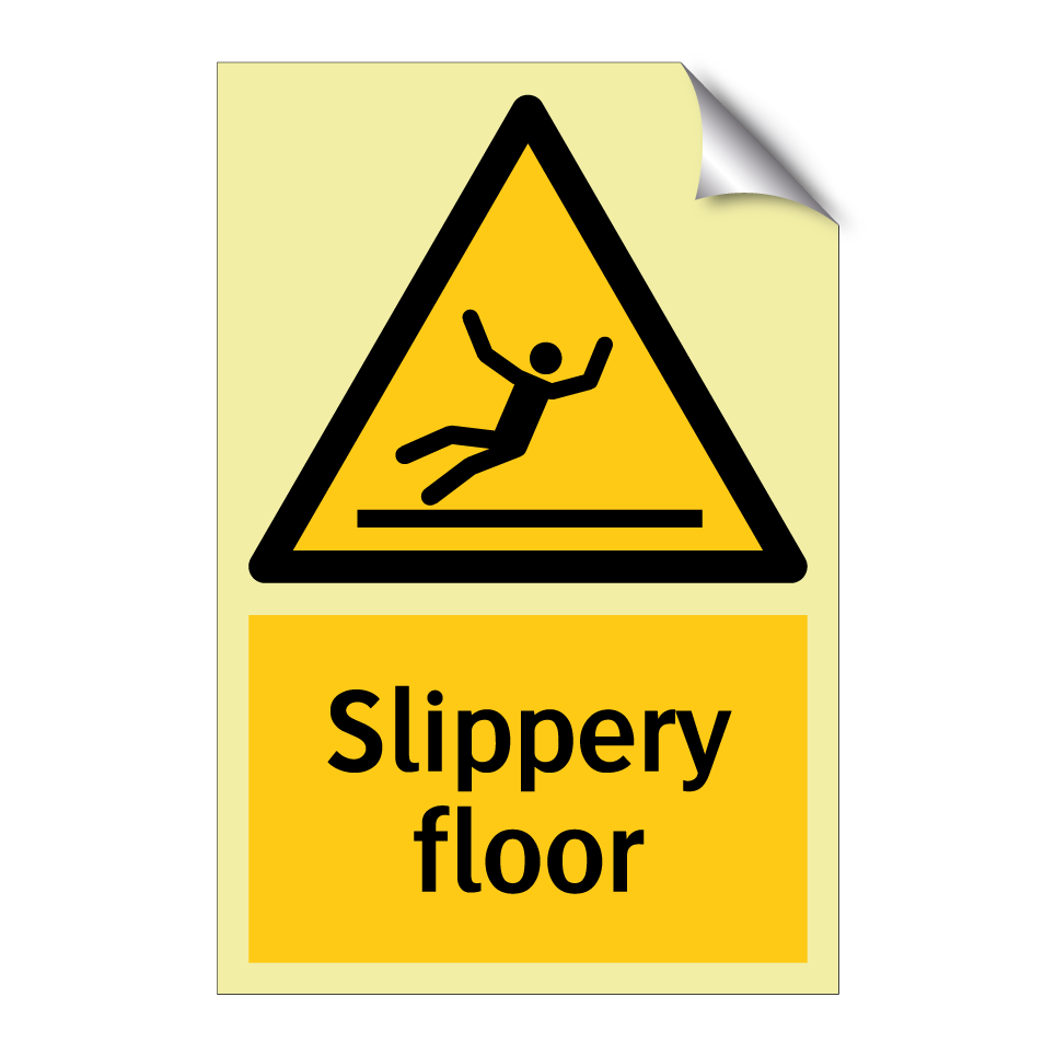 Slippery floor