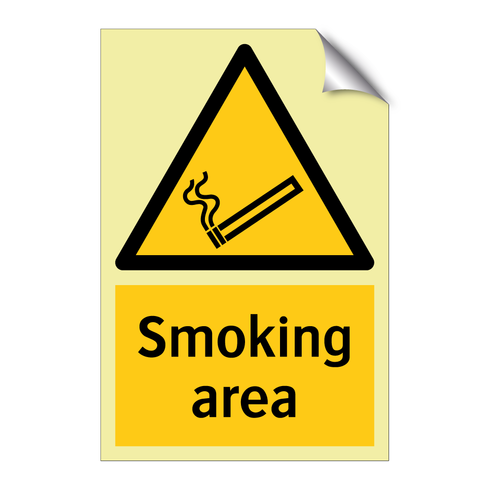 Smoking area