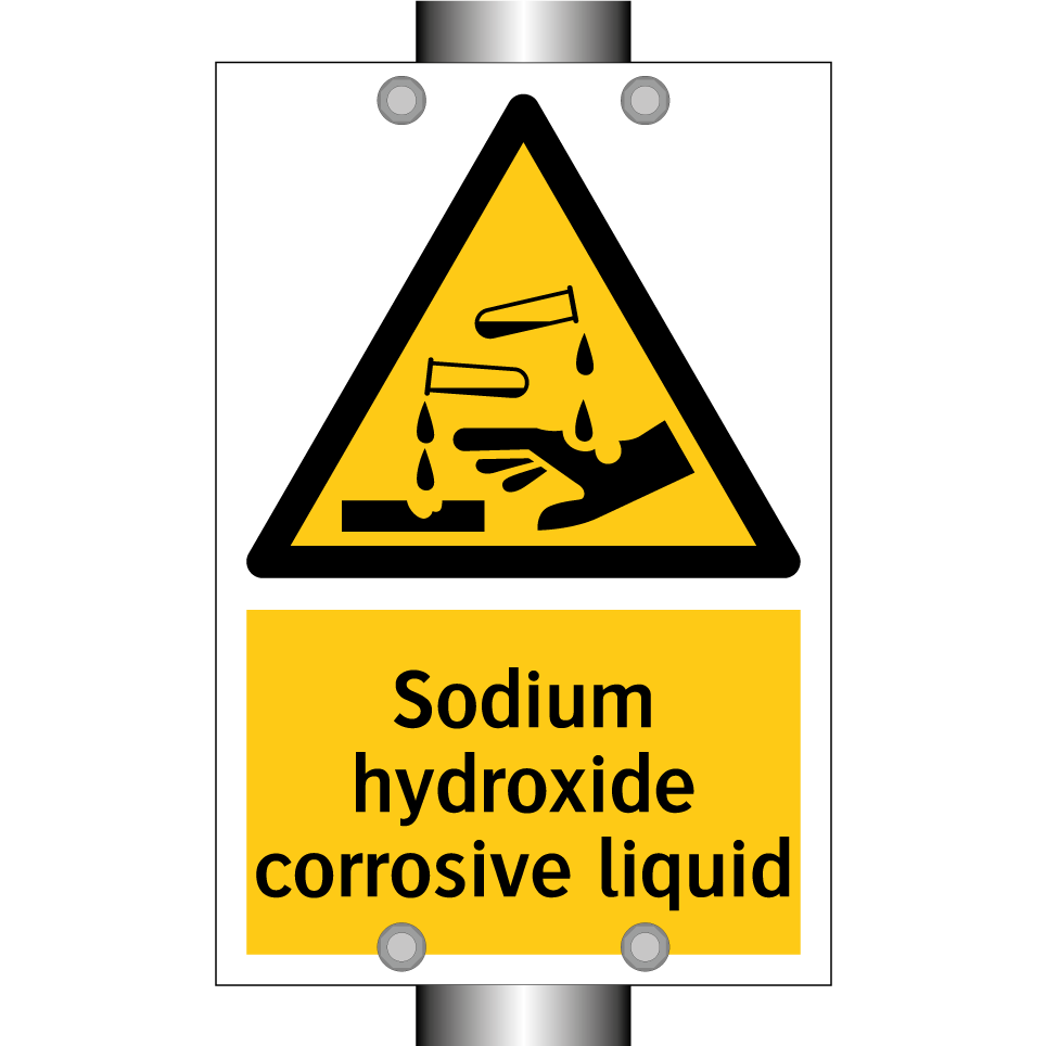 Sodium hydroxide corrosive liquid