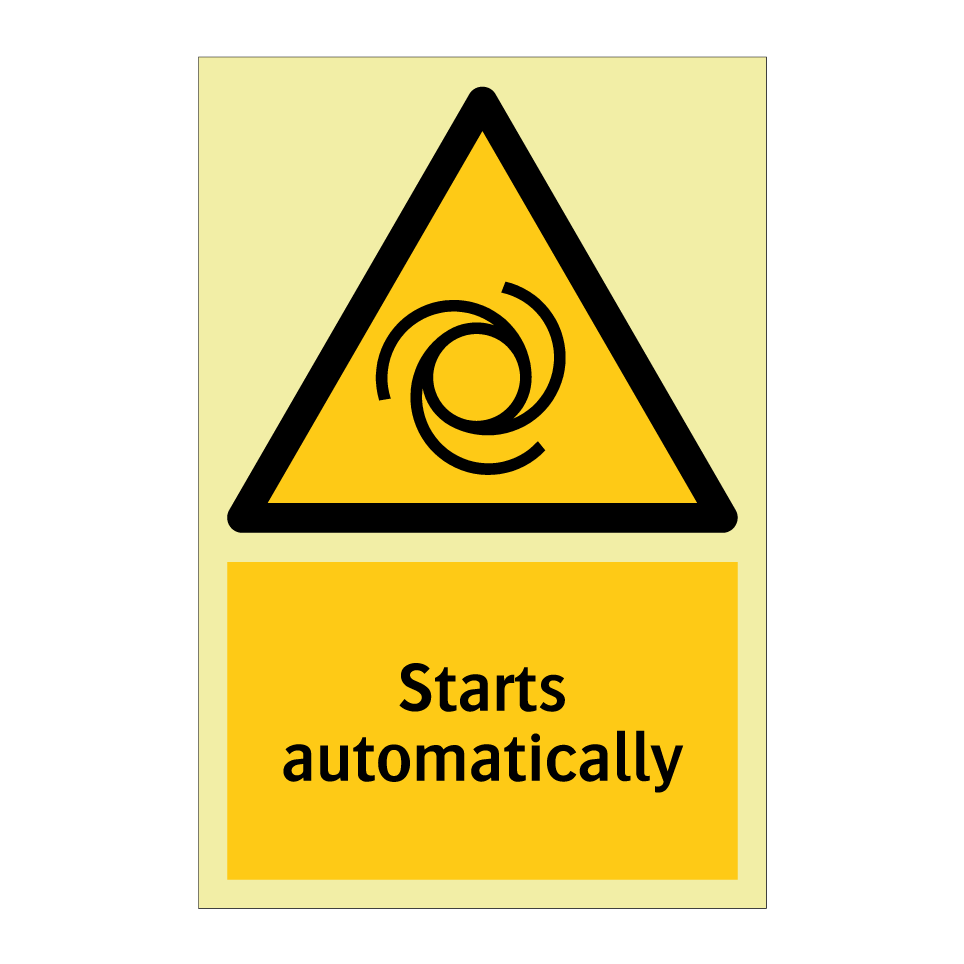 Starts automatically