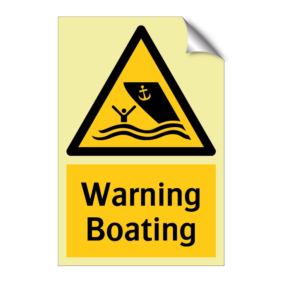Warning Boating