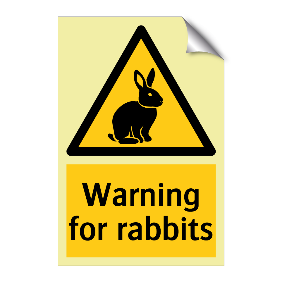 Warning for rabbits