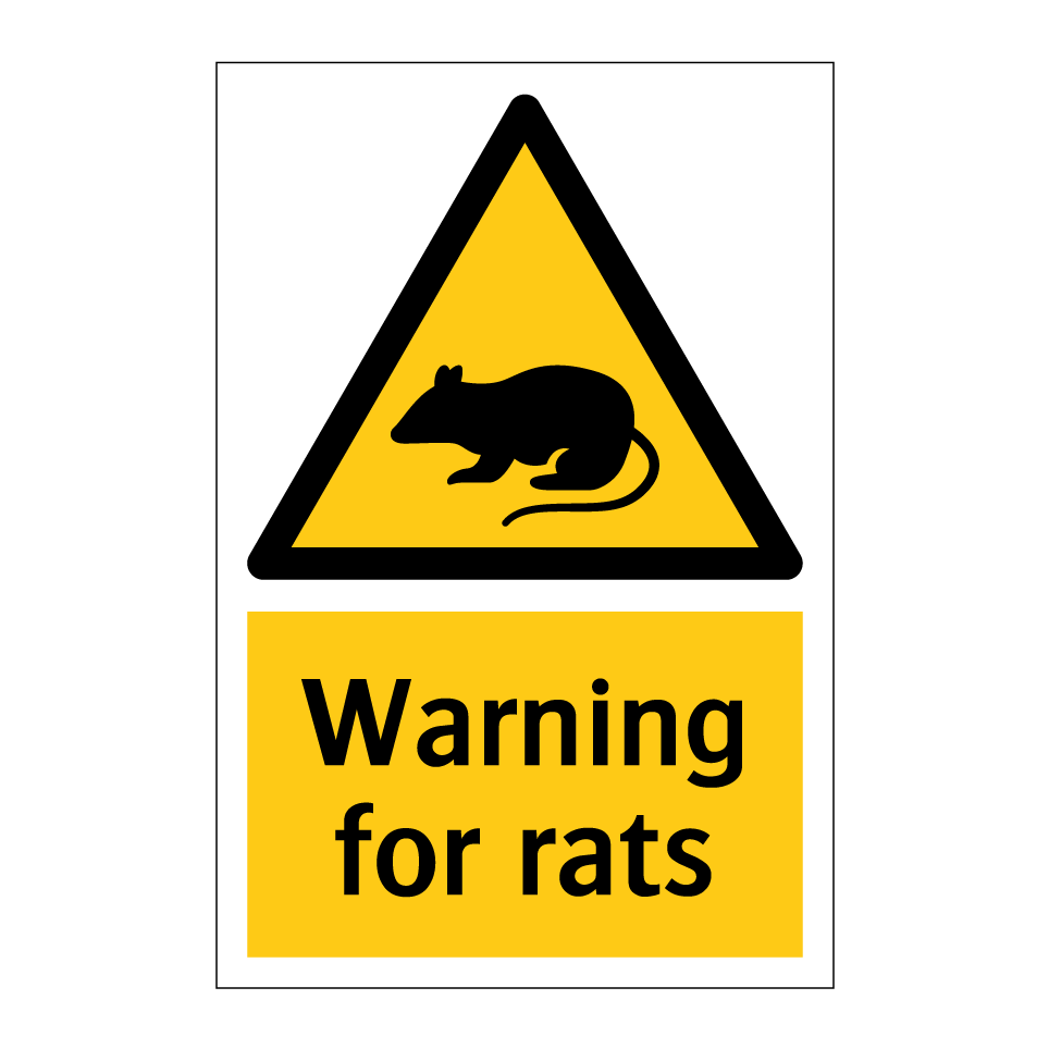 Warning for rats