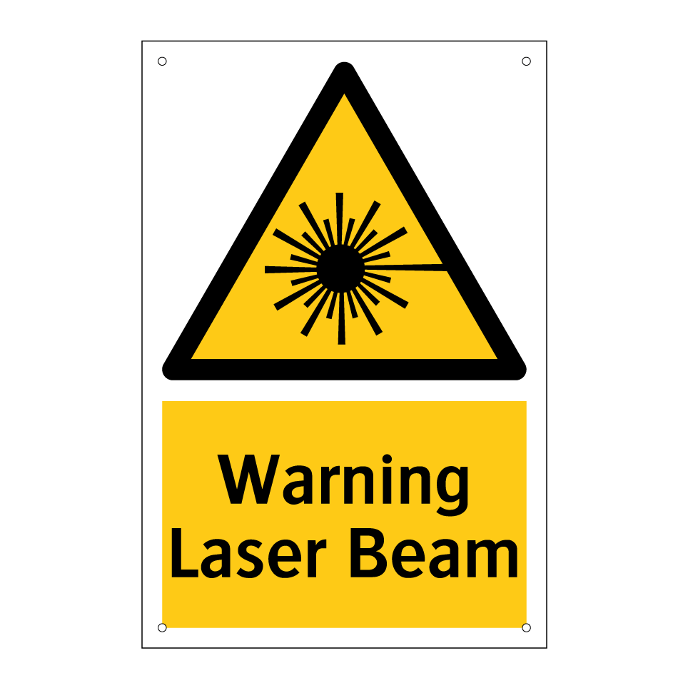 Warning Laser Beam