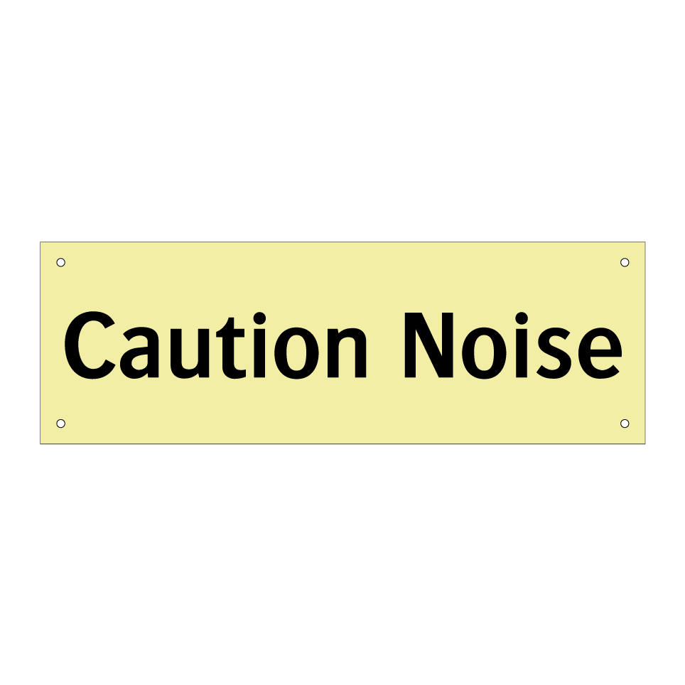 Caution Noise