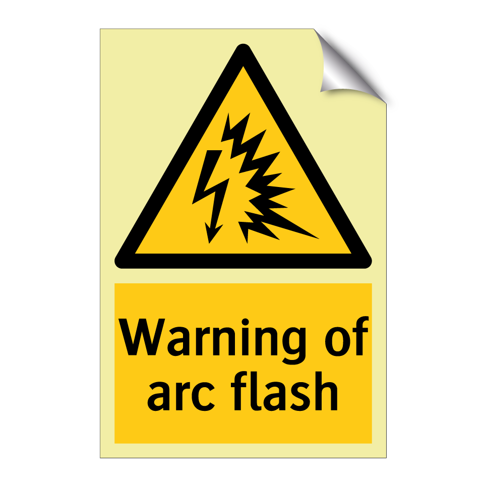 Warning of arc flash