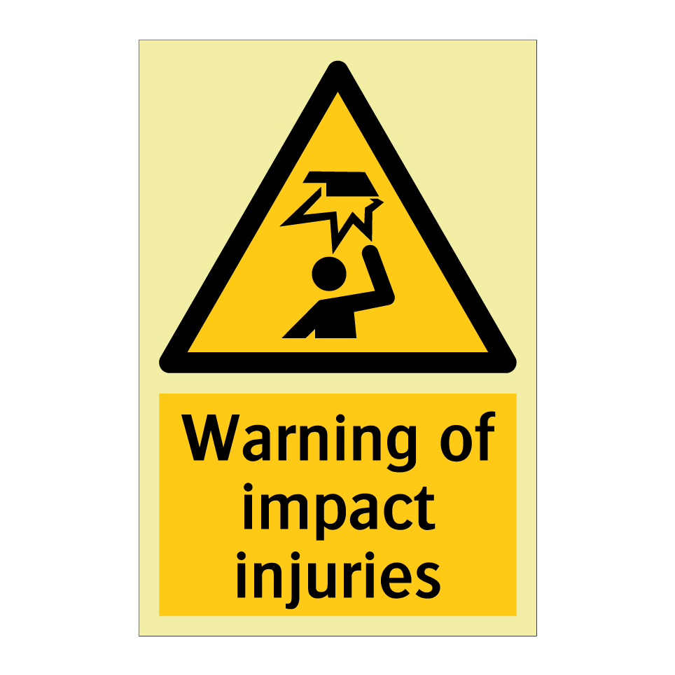 Warning of impact injuries
