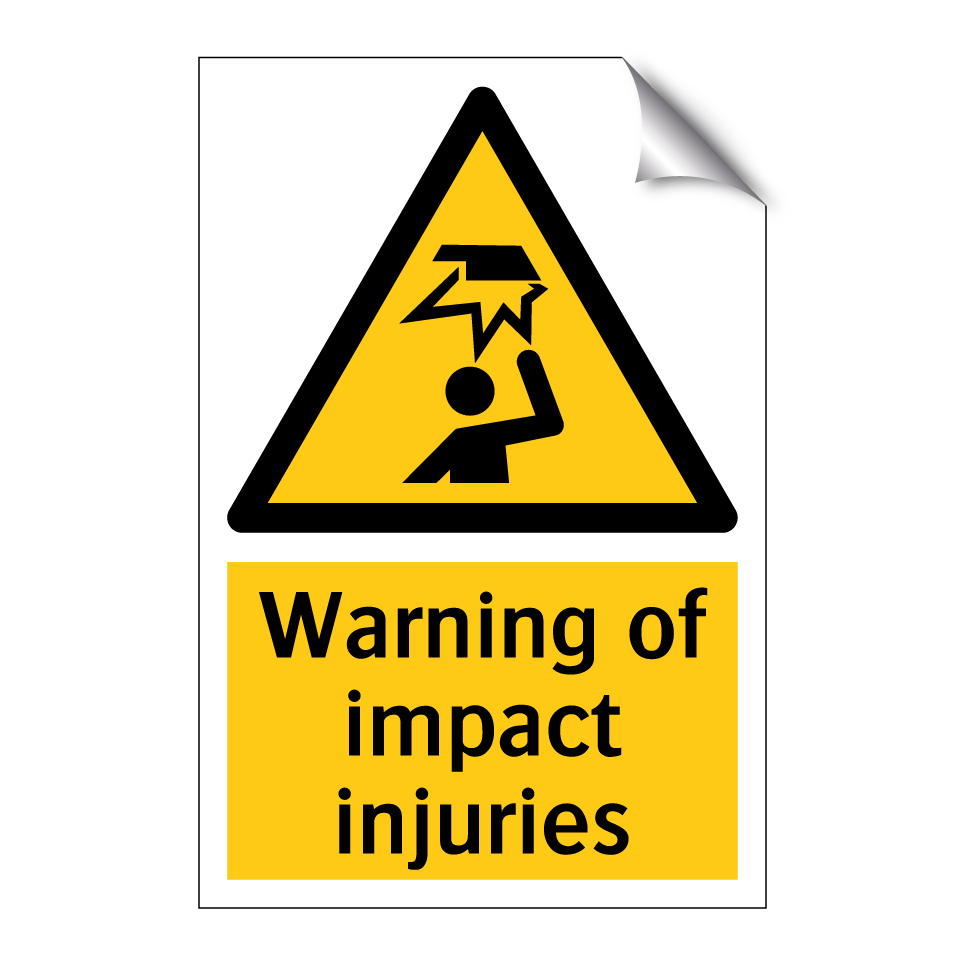 Warning of impact injuries