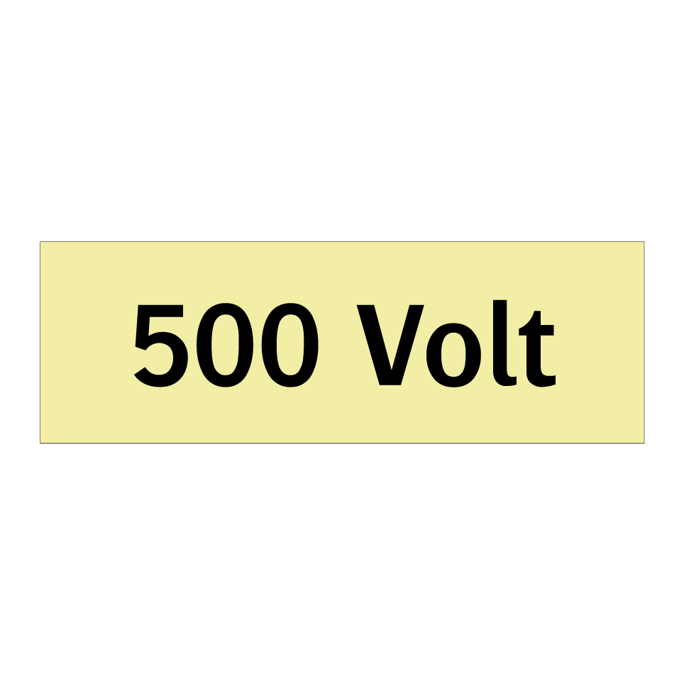 500 Volt