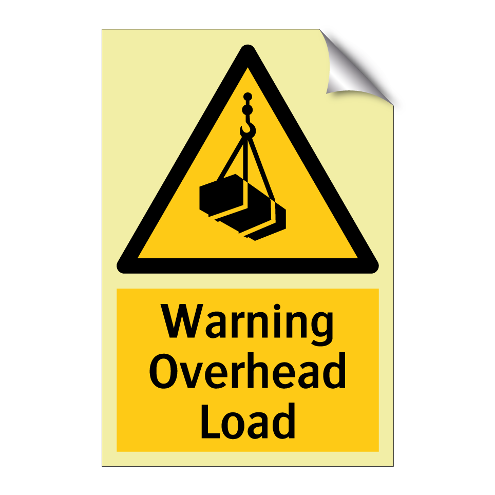 Warning Overhead Load
