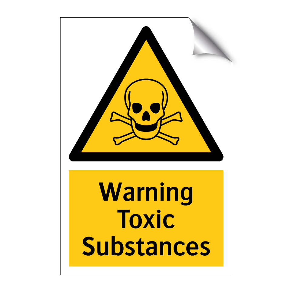 Warning Toxic Substances