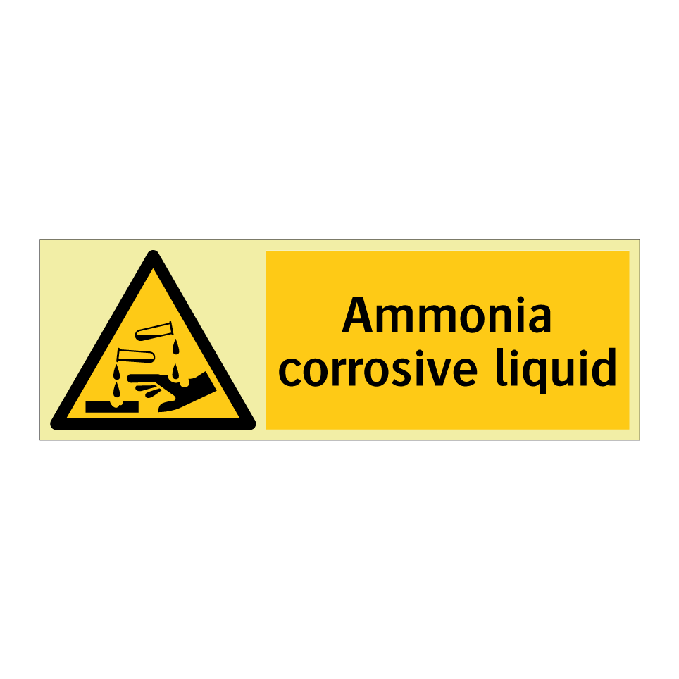Ammonia corrosive liquid