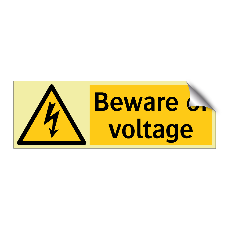 Beware of voltage