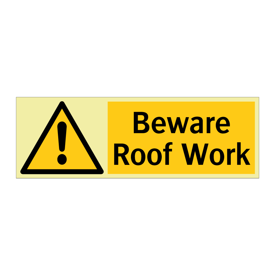 Beware Roof Work