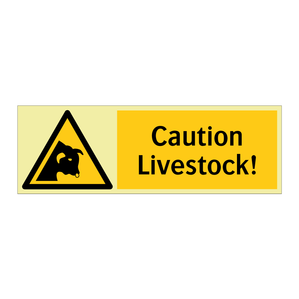 Caution Livestock!