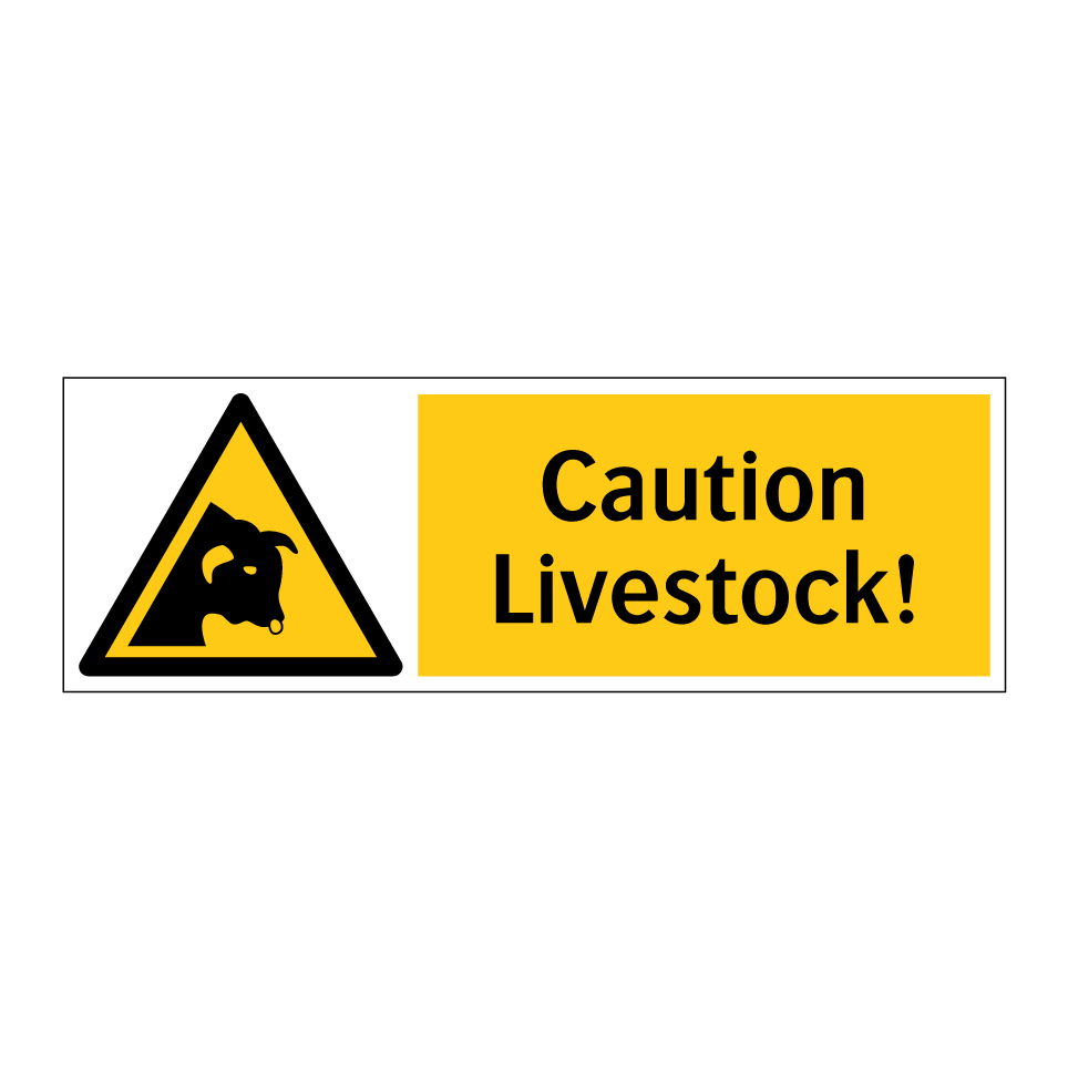 Caution Livestock!