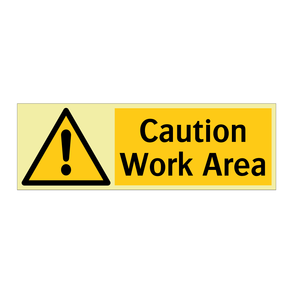 Caution Work Area