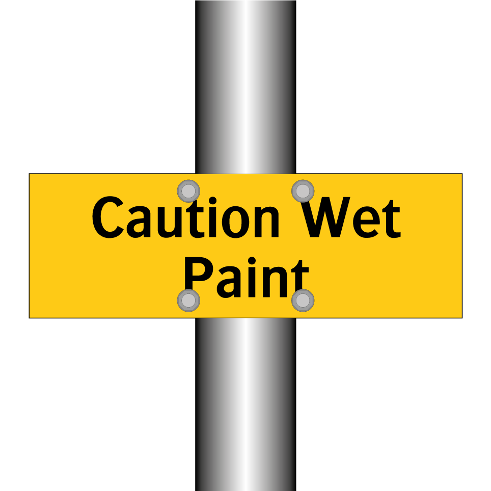 Caution Wet Paint