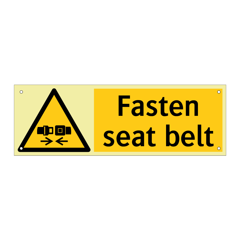 Fasten seat belt