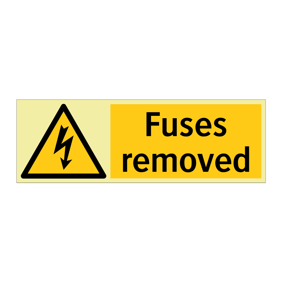 Fuses removed